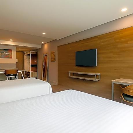 Deluxe Double Room with Two Double Beds