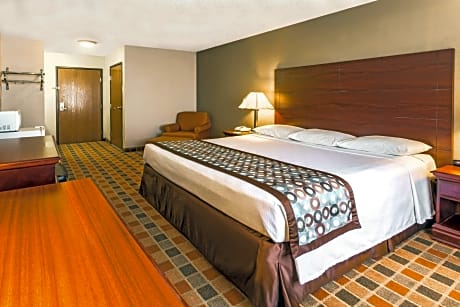 1 King Bed Mobility Accessible Room Non-Smoking