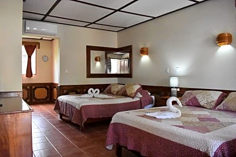 Twin superior two double beds