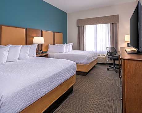 2 QUEEN BEDS,MOBILITY ACC,COMMASSIST,BATHTUB,NSMK,FULL BREAKFAST