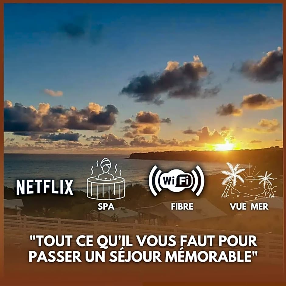 Les Tourterelles - Appartement vue mer & jacuzzi