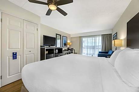 Non-Pet, 1 King Bed, Balcony