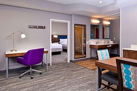 1 King Bed/2 Full Beds/2-Bdrm Ste W/Sofabed