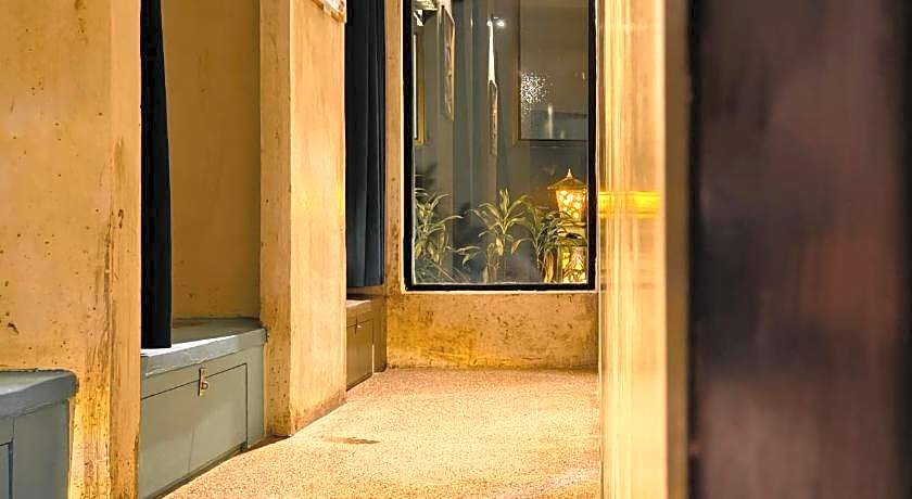 Beds In Garden Hostel