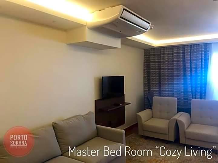Amazing sea view Penthouse Apartment in Pyramids Porto El-Sokhna
