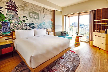 2 Twin Standard Tea House View Furnished Balcony