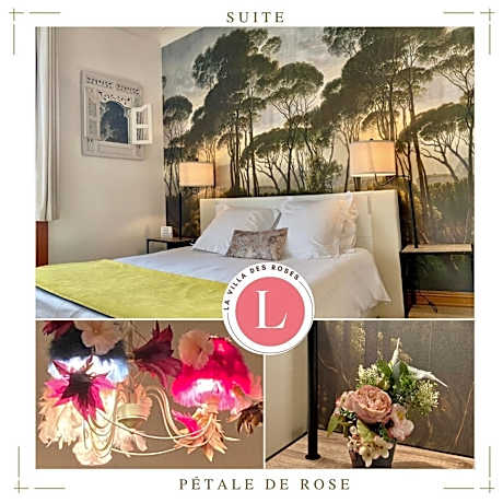 La Villa des Roses Gîte Chambres d'hôtes Piscine chauffée