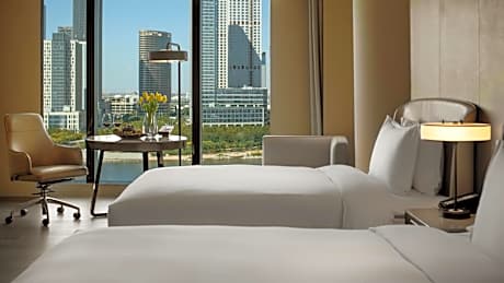 Premium Twin Room with Lounge Access and River View