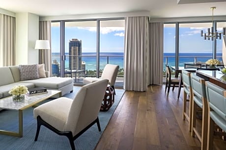Grand Three-Bedroom Suite with Ocean View