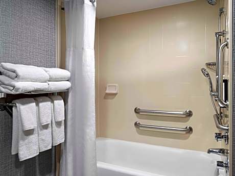 Accessible 2 Double Beds/Tub