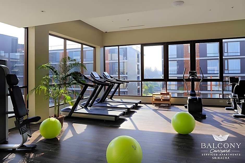 Balcony Courtyard Sriracha Hotel & Serviced Apartments