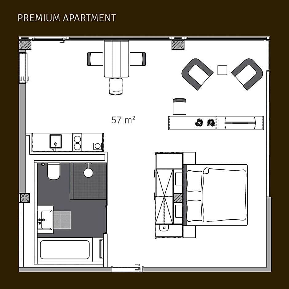 Golden Ball, Exclusive Serviced Apartments Munich