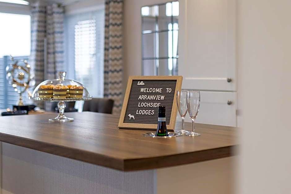 Arranview Lochside Pods & Lodges all with private Hot-tubs