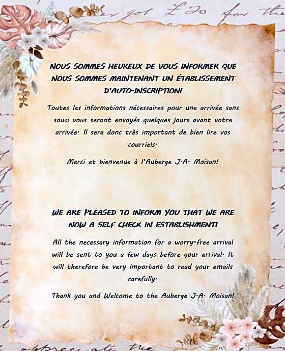 Auberge J.A Moisan