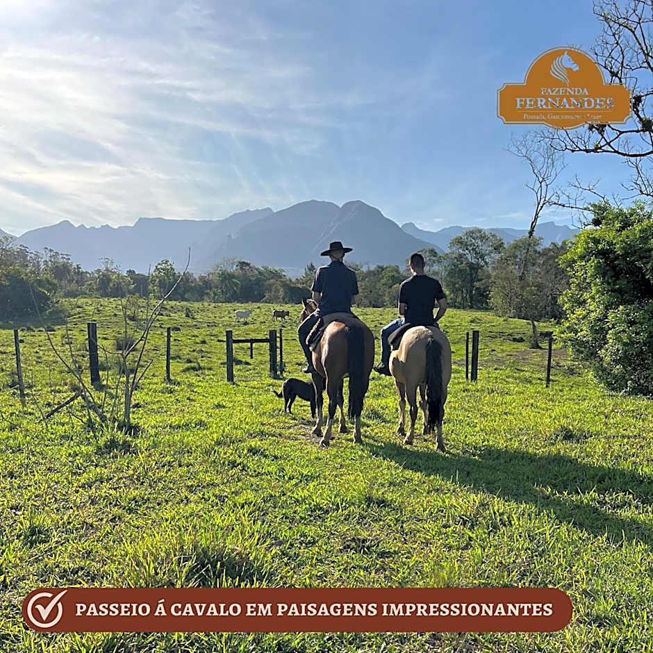 Fazenda Fernandes, pousada, gastronomia e lazer.