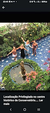 Pousada das Estrelas -Rua principal no centro de Conservatória