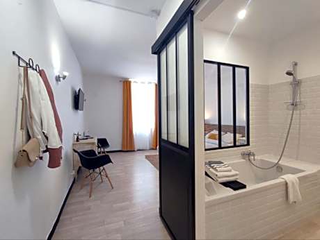La Chambre Jaune - Chambre avec salle de bain