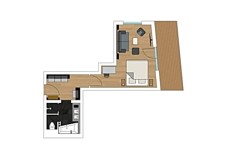 Suite with Balcony