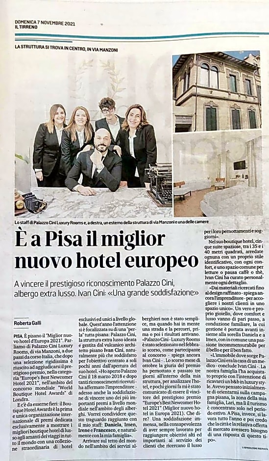 Palazzo Cini Luxury Rooms in Pisa