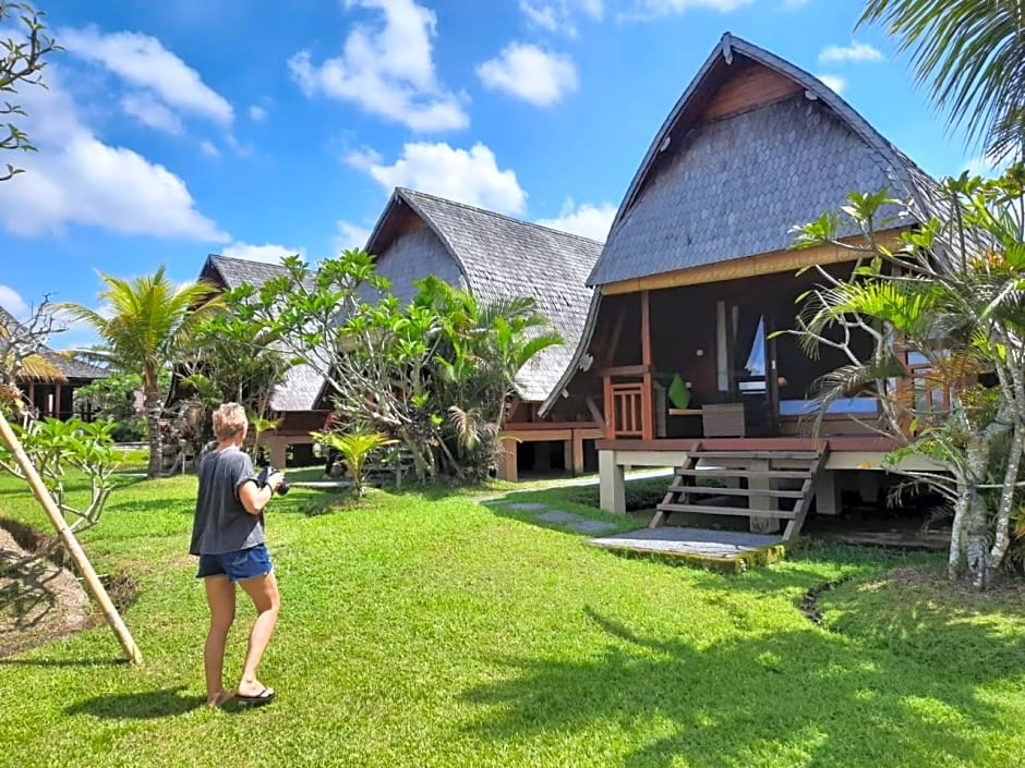 Pondok Gandalangu Ubud-Dikelilingi Hamparan Sawah