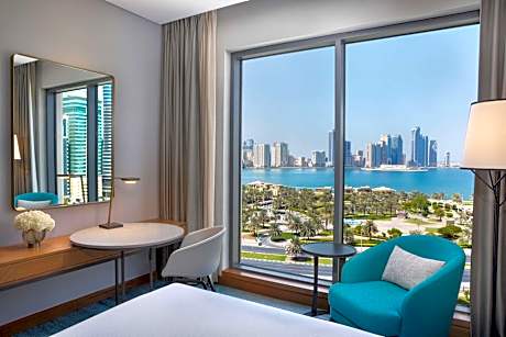 King Deluxe Room with Sofa Bed and Waterfront View