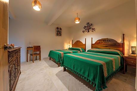 Double Room with Two Double Beds Interior 