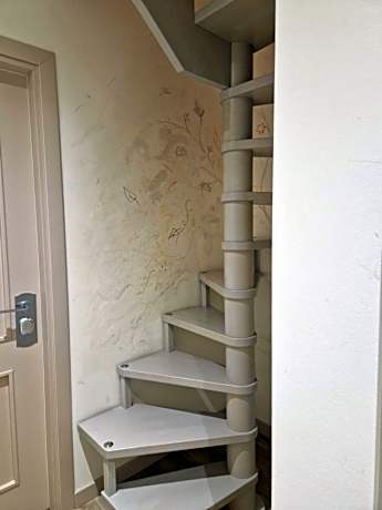 Economy double Room Attic with Spiral Staircase Access