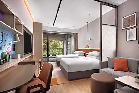 Spiritual Garden View Twin Room