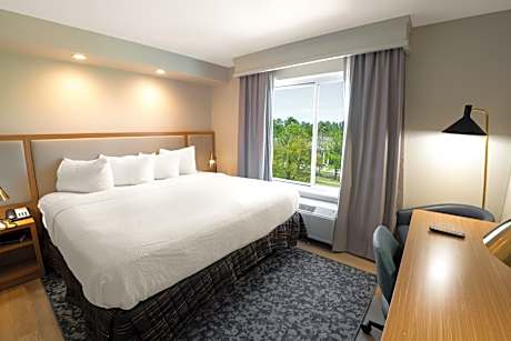 Executive Suite, Guest room, 1 King, Sofa bed (Hearing Accessible)