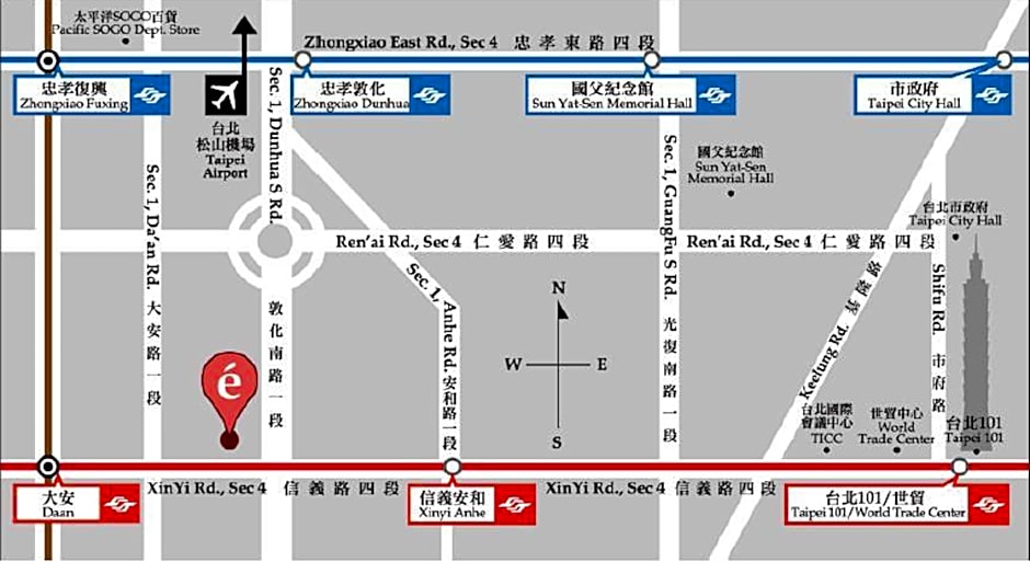 Hotel Eclat Taipei