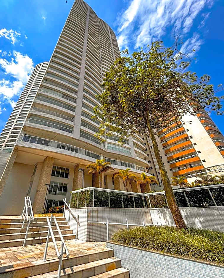 Otimo apto de frente para Praia do Boqueirao SP