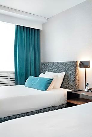 Twin Room, 2 Double Beds, Garden View