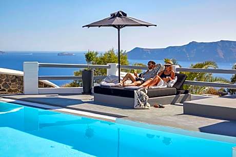 Mr and Mrs White Santorini