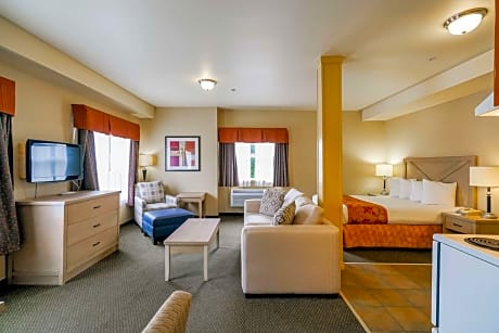 1 QUEEN BED,NSMK,HI SPEED NET,MICFRG,CFMKR,IRN,HAIR,CONTINENTAL BREAKFAST