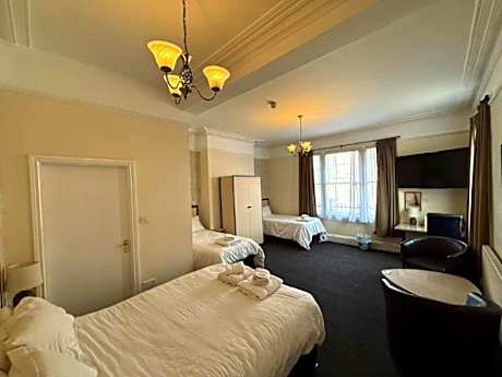 Family Room with Double and Two Single Beds