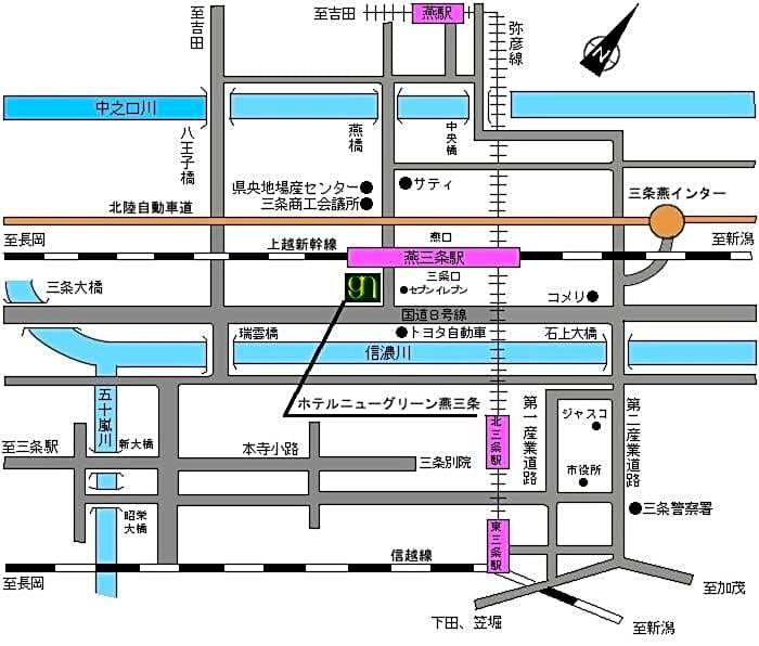 Hotel New Green Tsubame Sanjo