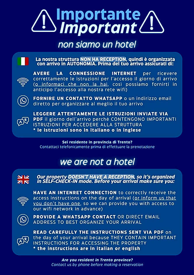 House of Trento - NO Reception