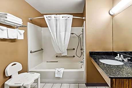 1 King Bed Mobility Accessible Room Non-Smoking