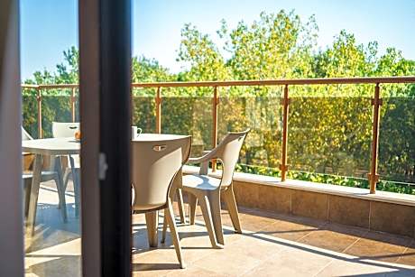 Two- Bedroom Apartment with Balcony and Sea View, Full Board included