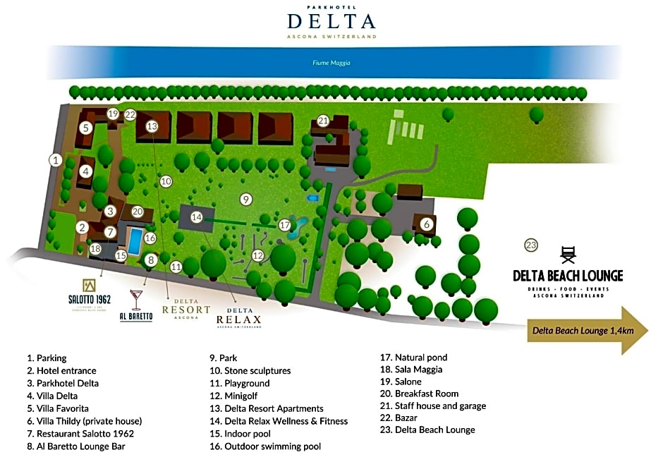 Parkhotel Delta, Wellbeing Resort