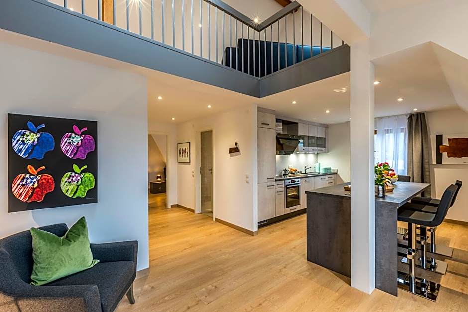 RH-Appartements 15 Minuten von Basel im Dorf Rührberg