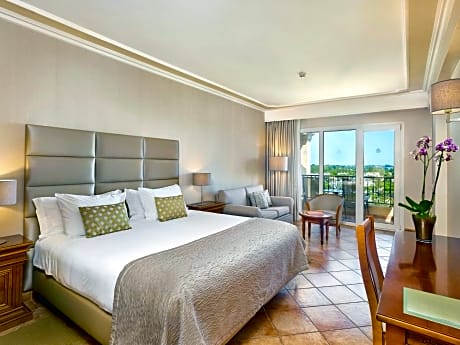 Premium Double or Twin Room with Side Sea and Pool View