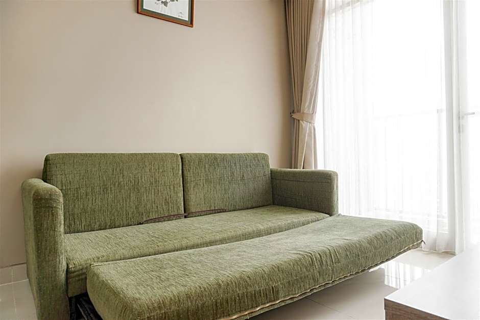 Well Design and Homey 1BR Ciputra International Apartment By Travelio