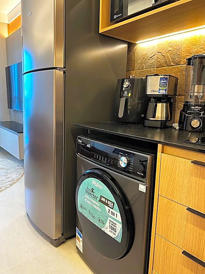 Flat Praia do Canto 2Q-2B Long Stay TRIÂNGULO DAS BERMUDAS