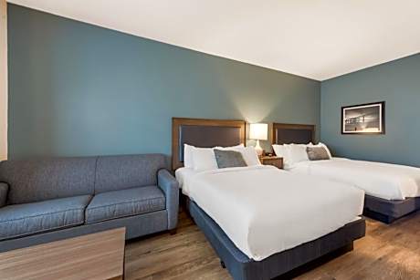 Queen Room with Two Queen Beds with Sofa Bed