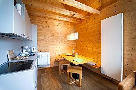 Ferienhaus-Premium-Eigenes Badezimmer-Blick auf den Wald