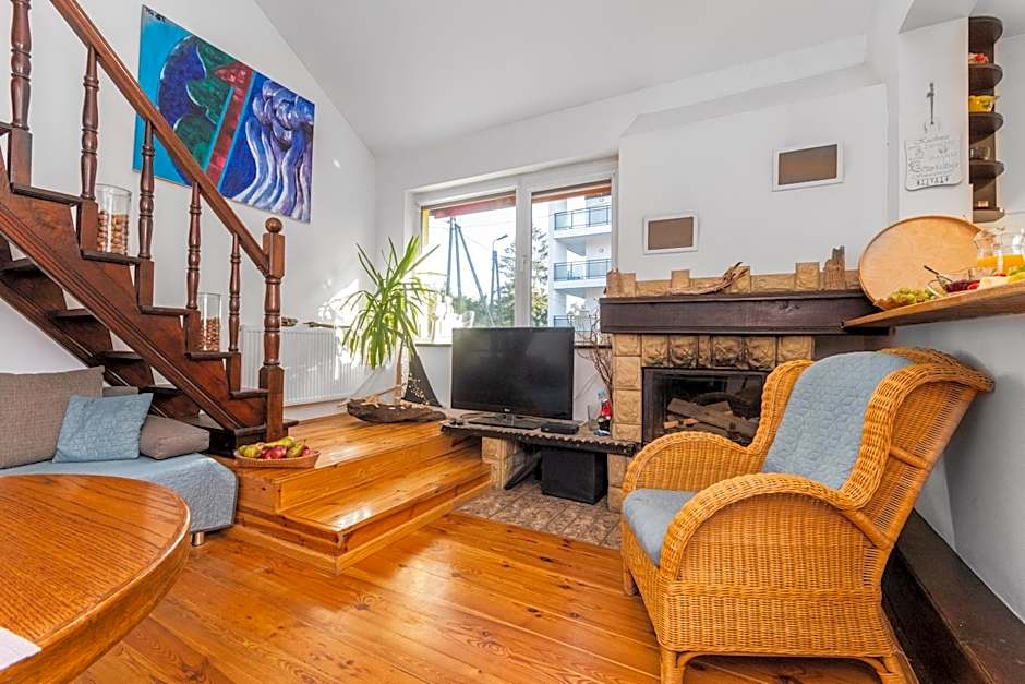 Jantar, dom blisko plaży z sauną