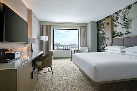 Concierge lounge access, Larger Guest room, 1 King