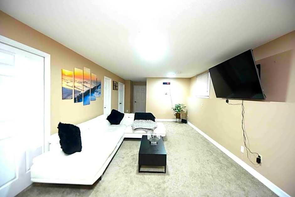 Spacious Hearth Escape with Natural Light & fireplace