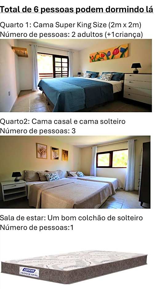 Triplex Tulipa - Praia da Pipa Centro